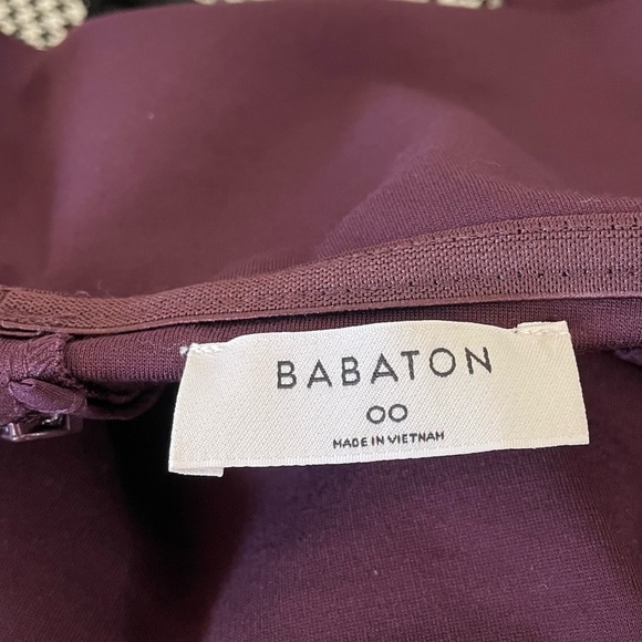 Babaton Aritzia Giovanni midi dress Off the Shoulder Ruffle - Picture 4 of 12